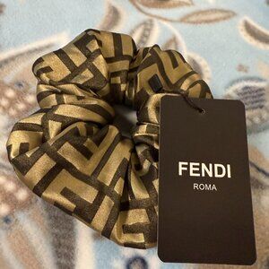 FENDI Roma Hair Scrunchy-NEW
